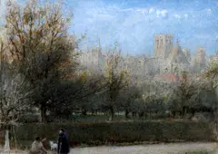 'York Minster' by Albert Goodwin, sold Dec 2012