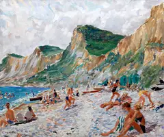 'Furling the Mainsail' by Greville Wood Irwin Harry, sold Dec 2012