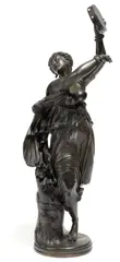 Zingara by Auguste Clésinger, patinated bronze, offered Dec 2012