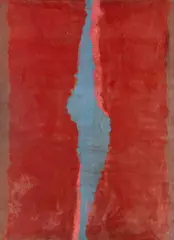 Abstract composition by unknown Artist, oil on canvas, sold Jun 2012