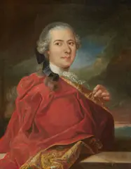 Portrait of Francois Louis de la Porte by Louis Antoine, sold Oct 2012