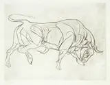 Toro and Espadaby Jo Taylor by British School, 2004, drypoint aquatints, sold Oct 2012