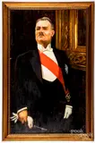 portrait of a gentleman by Gayle Porter Hoskins, oil on board, sold Jan 2019