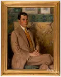 portrait of Allen Hale by Charles Morris Young, oil on canvas, sold Jan 2019