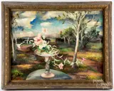 landscape by Grace Gemberling Keast, oil on canvas, sold Jan 2019