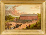 Untitled by Albert Babb Insley, oil on canvas, sold Jan 2019
