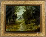 landscape by Ben Austrian, oil on canvas, sold Jan 2019