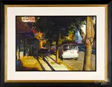 Lancaster by David Brumbach, watercolor, sold Jan 2019