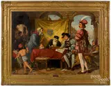 painting titled Scenes from the Merchant of Venice by Isaac-Eugène Craig, ca. 1867, oil on canvas, offered Jan 2019