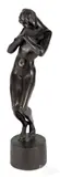 female nude by Heinrich Karl Scholz, bronze, sold Jan 2019