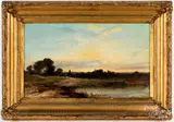 landscape by George Augustus Williams, oil on canvas, sold Nov 2018