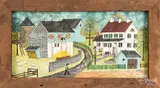 Amish farmscenes by Dolores Hackenberger, oil on canvas, sold Nov 2018