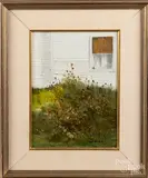 Untitled by Fred A. McNeill, oil on board, sold Nov 2018