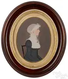 portraits by Jasper Miles, ca. 1815, oil on panel, sold Sep 2018