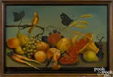 still life by Isaac Nuttman, oil on panel, sold Sep 2018