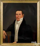 portrait by Noah Alden, oil on canvas, sold Sep 2018