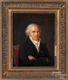 portrait of a gentleman by William Dunlap, oil on canvas, sold Aug 2018