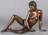 female nude by Ramon Parmenter, bronze, sold Aug 2018