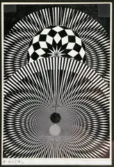 Illusions by Richard Allen, screenprint, sold Mar 2022