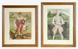 2 Works on Paper by Albert Wainwright, watercolor on paper, sold Apr 2022