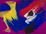Composition by Gérard Ernest Schneider, Gouache, sold Jun 2023