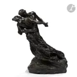 La Valse dite aussi Les Valseurs, la version La Valse Frits Thaulow conçue vers [1895], notre by Camille Claudel, Épreuve en bronze à patine brun-vert richement nuancé, sold Jun 2023