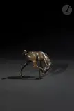 Sich kratzendes Fohlen - Poulain se grattant, [1918] by Renée Sintenis, Épreuve en bronze à patine brune, sold May 2023