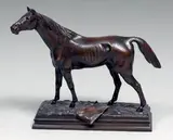 Mon Étoile by Prosper Lecourtier, Épreuve en bronze patiné, sold Jun 2013