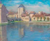 Moret-sur-Loing by Arsen Shapanyan, Pastel, sold Jun 2013