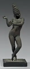 Danseuse cambodgienne by Paul Landowski, Épreuve en bronze à patine brune nuancée, sold Dec 2012