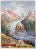 Mer de glace», circa 1900 by Hugo D'Alesi, Affiche lithographique en couleur, sold Jan 2013