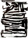 Sans titre by Jean-Pierre Pincemin, 1989, Gravure sur bois rehaussée à la gouache, sold Nov 2012