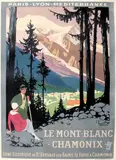 Le Mont Blanc, Chamonix» 1924 by Roger Broders, Affiche, sold Oct 2012