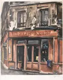 La Pipe du Nord by Takanori Oguiss, Lithographie en couleur, sold Apr 2012