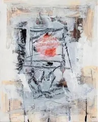 Composition by Ronaldo de Juan, Gouache, sold Apr 2012