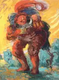 Pantagruel (Projet d'affiche) by Leonetto Capiello, Gouache, sold Mar 2012