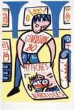 Génération 80 by François Boirond, Lithographie en couleur signée, sold Jan 2012