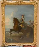 Portrait équestre du roi Louis XV by Charles Parrocel, Toile, sold Nov 2018