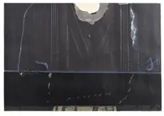 Composition noire by Antoni Tàpies, Lithographie signée, avec un envoi À Guy Habasque, sold Jun 2018