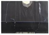 Composition noire by Antoni Tàpies, Lithographie signée, avec un envoi À Guy Habasque, sold Jun 2018