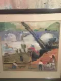 Vue de Paris by Karl Walton Liner, Gouache signée en bas à gauche, sold Jun 2018