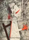 El Grito [Le cri] by Rufino Tamayo, 1975, Lithographie, sold Apr 2023