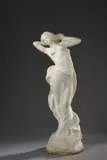 Femme, la poitrine nue by Antonio Frilli, Marbre, sold Mar 2023