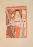 Sans titre by Bram van Velde, 1968, Lithographie en couleurs, sold Mar 2021