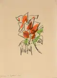 Bouquet de fleurs by Gen Paul, Pastel, sold Mar 2021