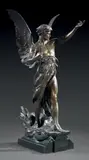 Victoire by Émile Louis Picault, Bronze, sold Dec 2013
