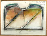 Petit Caparaçon II by Gérard Titus-Carmel, 1981, Sanguine, crayon de couleur et craie blanche sur papier signé, sold Jan 2021