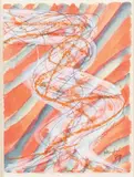 Composition by Stanley William Hayter, 1979, Aquarelle sur traits de crayon signée en bas à droite et datée, sold Mar 2015