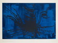 Composition. 1959 by Edgar Pillet, Eau-forte et aquatinte, sold Jun 2015