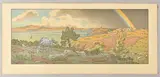 L’Arc-en-Ciel, 1901 Planche n°3 sur 16 de la série La Féerie des heures by Henri Rivière, Lithographie en, sold Jul 2024